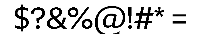 LockSansOVERVIEW Regular Font OTHER CHARS