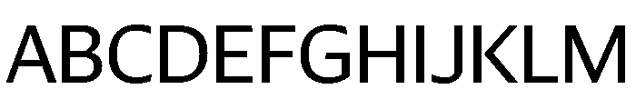 LockSansOVERVIEW Regular Font UPPERCASE