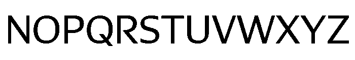 LockSansOVERVIEW Regular Font UPPERCASE