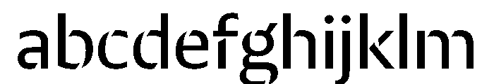 LockSansStencilVF Roman FONT