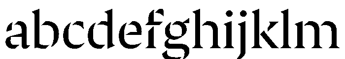 LockSerifStencilOVERVIEW Regular FONT