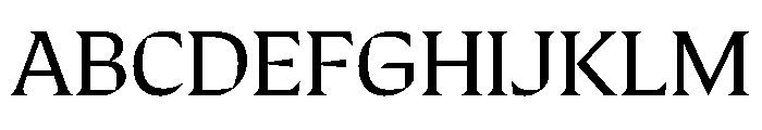 LockSerifVF Roman Font UPPERCASE