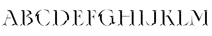 LofiForest Pixel Font UPPERCASE