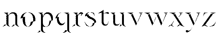 LofiForest Pixel Font LOWERCASE