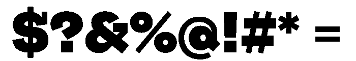 Looklyn Black Font OTHER CHARS