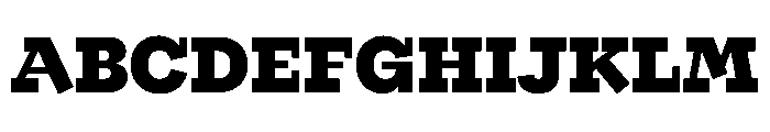 Looklyn Black Font UPPERCASE