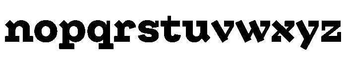 Looklyn Bold Font LOWERCASE