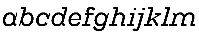 Looklyn LightItalic FONT