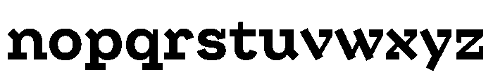 Looklyn Medium Font LOWERCASE