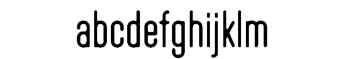 Lost Condensed FONT