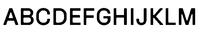 Lost Normal Font UPPERCASE