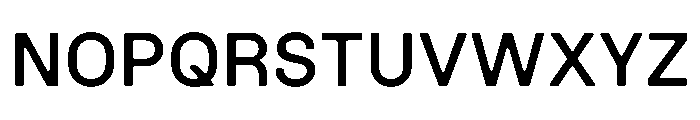 Lost Normal Font UPPERCASE