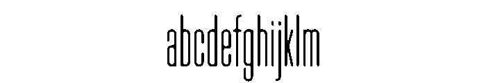 Lost UltraCondensed FONT