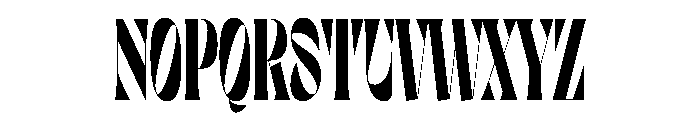 Louche Bold Font UPPERCASE
