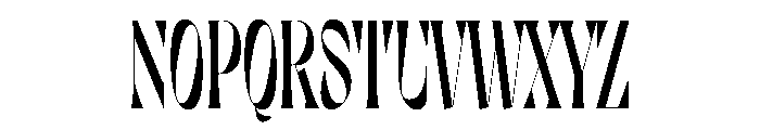 Louche Medium Font UPPERCASE