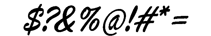 Lovesong Regular Font OTHER CHARS