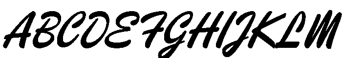 Lovesong Regular Font UPPERCASE