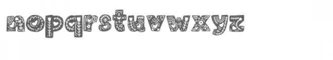 Love is Love Font LOWERCASE