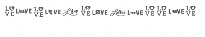 love 50 states dingbat font Font LOWERCASE