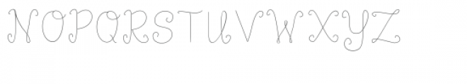 love letter sketch font Font UPPERCASE