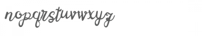 lovely lines Font LOWERCASE