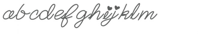 lovely script font Font LOWERCASE