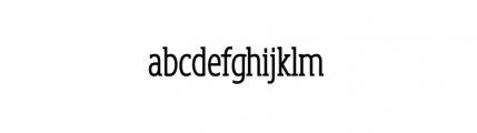 Loxley Serif Medium Font LOWERCASE