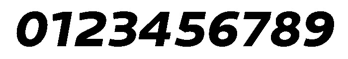 Locator Black Italic Font OTHER CHARS
