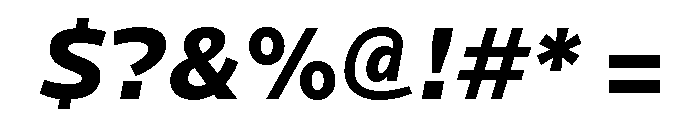 Locator Black Italic Font OTHER CHARS