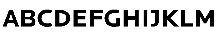 Locator Bold Font UPPERCASE
