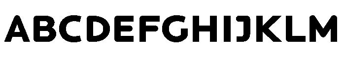 Locator Display Black Font UPPERCASE
