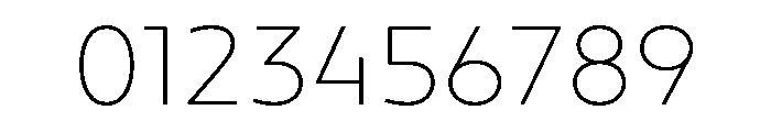 Locator Display Ultra Light Font OTHER CHARS