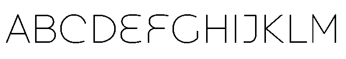 Locator Display Ultra Light FONT