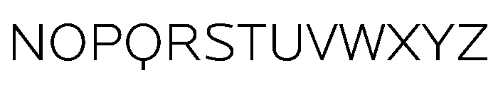 Locator Light Font UPPERCASE