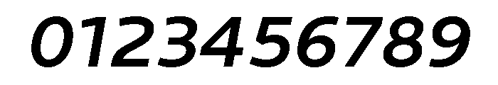 Locator Medium Italic Font OTHER CHARS