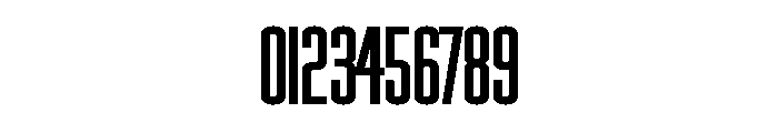 Los Alamos Fat Man Font OTHER CHARS