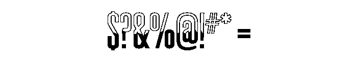 Los Alamos Fusion Font OTHER CHARS