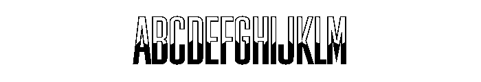 Los Alamos Fusion Font UPPERCASE