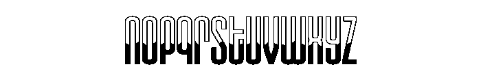Los Alamos Fusion Font LOWERCASE