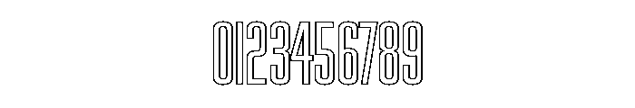 Los Alamos Little Boy Font OTHER CHARS