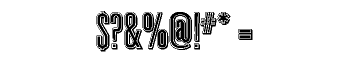 Los Alamos Oppenheimer Font OTHER CHARS