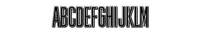Los Alamos Oppenheimer Font UPPERCASE