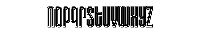 Los Alamos Oppenheimer Font LOWERCASE
