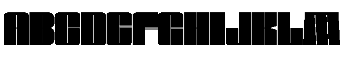 Loudine Medium Font UPPERCASE