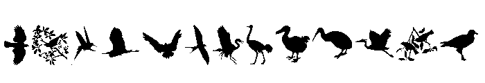 LoveBirds Regular Font UPPERCASE