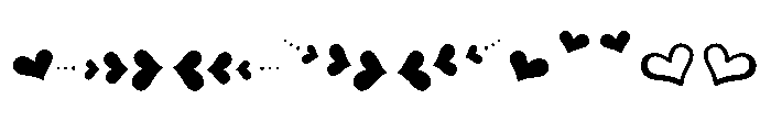 Lovingly Friends Extras Regular Font OTHER CHARS