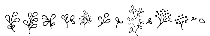 Lovingly Friends Extras Regular Font UPPERCASE