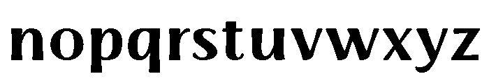 Lovingly Friends Sans Bold Font LOWERCASE