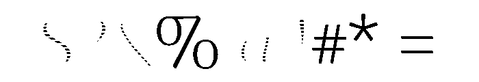 Lovingly Friends Sans Striped Font OTHER CHARS