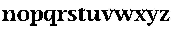 Lovingly Friends Serif Bold Font LOWERCASE